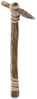 Flint Pickaxe, le modèle du jeu