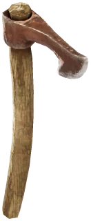 Crude Throwing Axe, le modèle du jeu