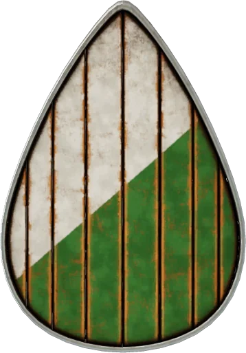 Superior Pagan Shield, rendu du modèle du jeu