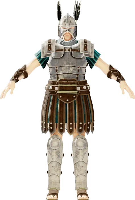 Heavy Chest Armour, Heavy Helmet, Heavy Leg Armour du Remnant, rendu du modèle du jeu